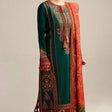 HC994 - Hussain Rehar 3 Piece Embroidered Lawn Suit
