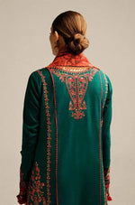 Hussain Rehan - Winter 3PC Dhanak Embroidered Suit - HC3311