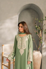 HC1125-Mirana - Summer 3PC Lawn Embroidered Suit - HC1125