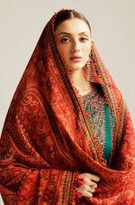 HC994 - Hussain Rehar 3 Piece Embroidered Lawn Suit