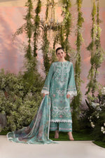 Sobia Nazir - Summer 3PC Lawn ChickenKari Embroidered Suit - HC1113
