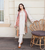 Asling - Winter 3PC Dhanak Embroidered Suit -HC3355