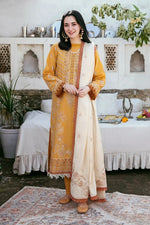 Florent - Winter 3PC Dhanak Embroidered Suit - HC3346