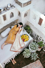 Florent - Winter 3PC Dhanak Embroidered Suit - HC3346