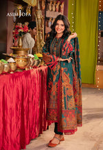 Asim Jofa - Winter 3PC Karandi Digital Print Dress -HC33402
