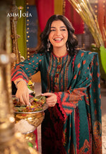 Asim Jofa - Winter 3PC Karandi Digital Print Dress -HC33402