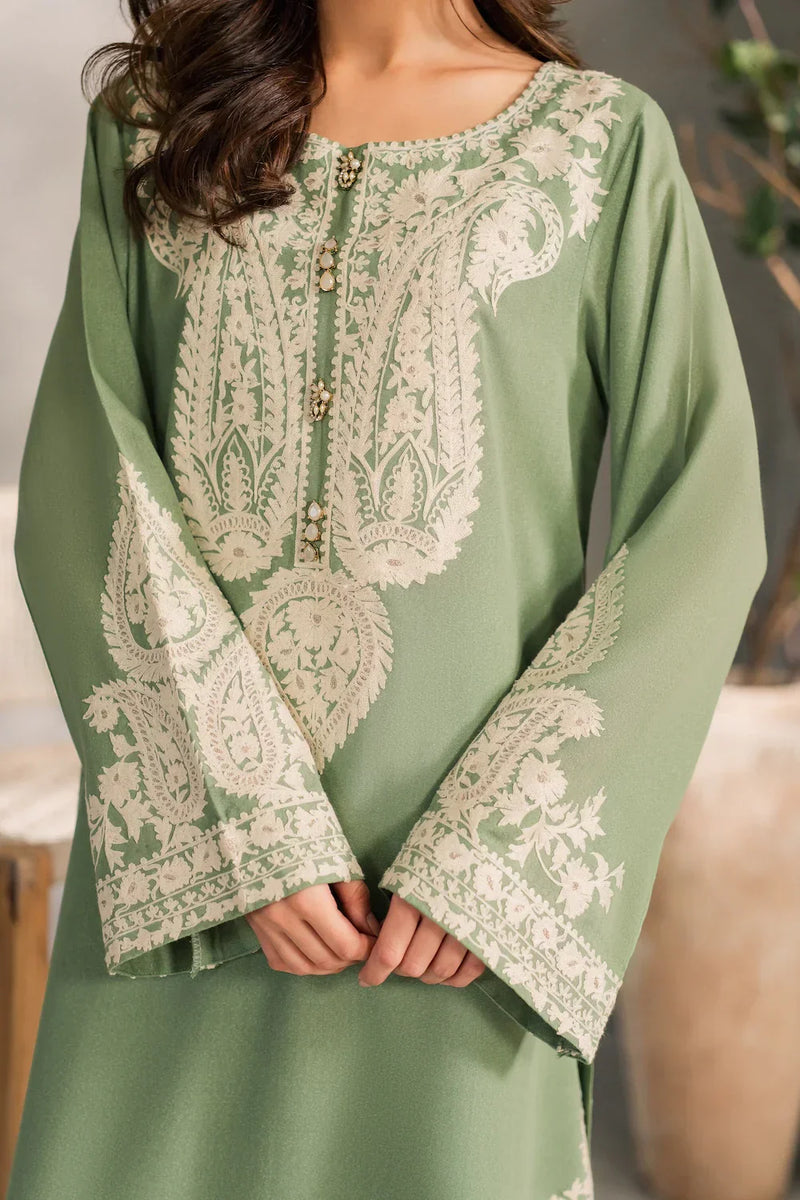 HC1125-Mirana - Summer 3PC Lawn Embroidered Suit - HC1125