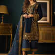 Asim Jofa -  Embroidered Velvet 3piece suit -HC2028