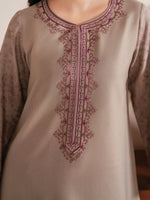 Jazmin - Winter 3PC Dhanak Embroidered Suit - HC3309