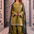 Urge - Winter 3PC Dhanak Embroidered Suit - HC3344