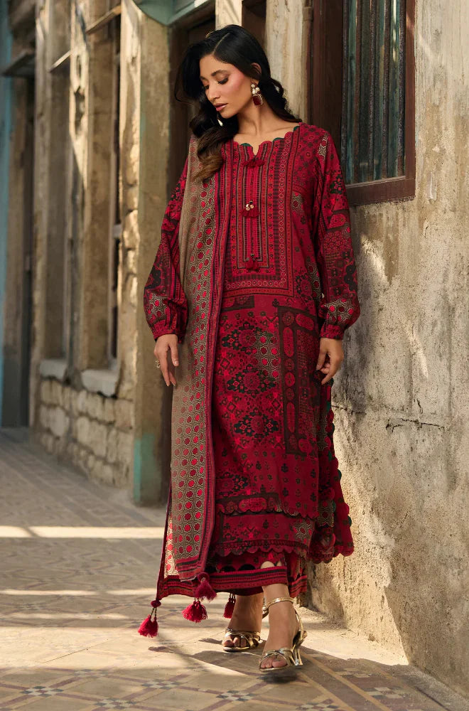 Charizma - Winter 3PC Karandi Digital Print Dress -HC33135