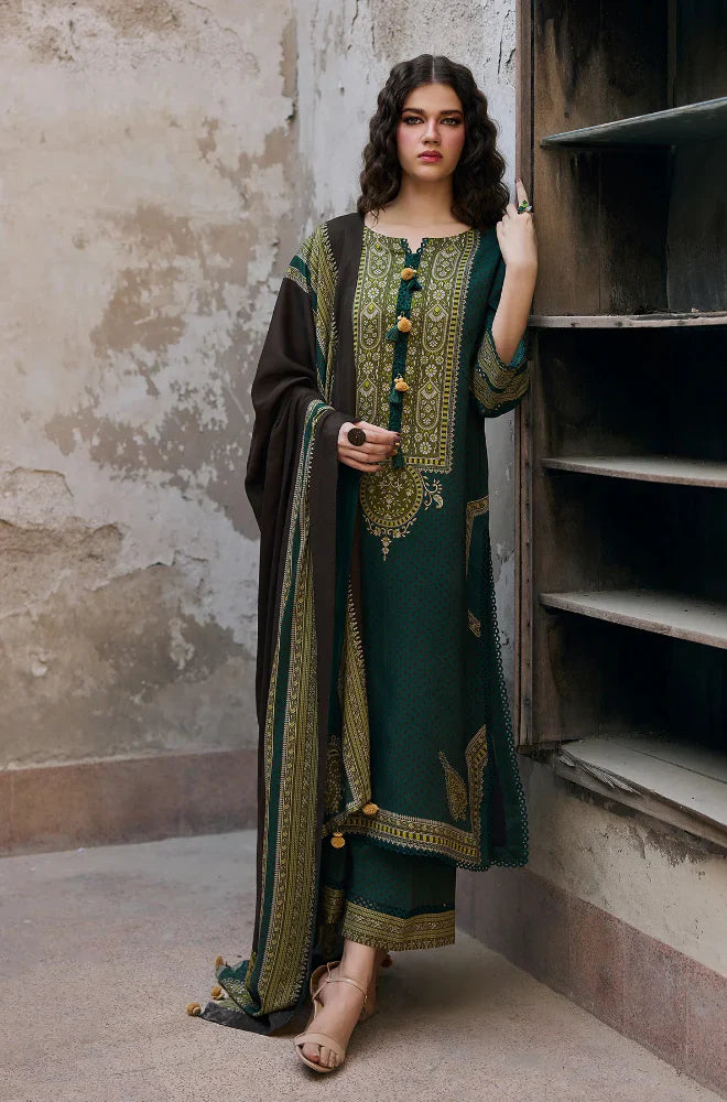 Charizma - Winter 3PC Karandi Digital Print Dress -HC33136