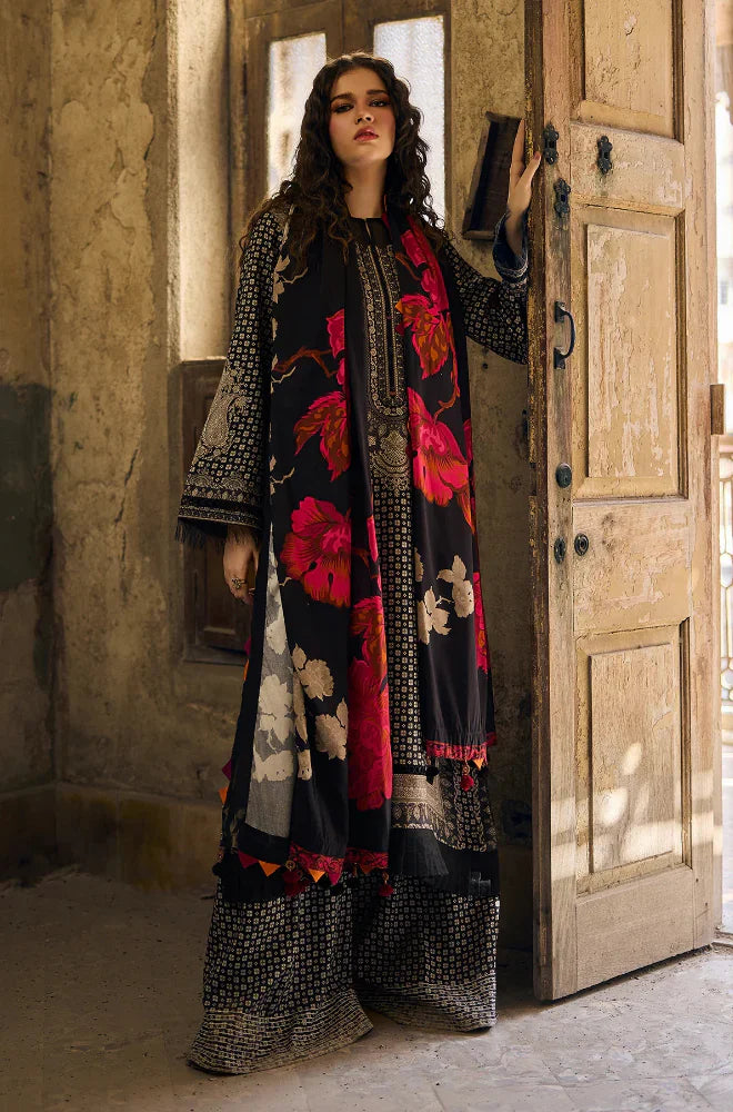 Charizma - Winter 3PC Karandi Digital Print Dress - HC33138