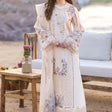 HC997 - Qalamkar 3 Piece Chickenkari Embroidered Lawn Suit