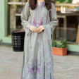 HC1047 - Mushq - 3PC Lawn ChickenKari Embroidered Suit