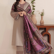 Jazmin - Winter 3PC Dhanak Embroidered Suit - HC3309