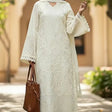 SHANZY - Summer 3PC Lawn Chikankri Embroidered Suit - HC1127