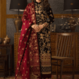 Asim Jofa - Embroidered Velvet 3piece suit - HC3358