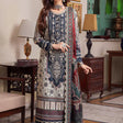 Asim Jofa - Summer 3PC Karandi Digital Print Dress - HC1143