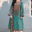 Sapphire - Winter 3PC Dhanak Embroidered Suit - HC3315