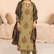 Mohagni - Winter 3PC Dhanak Embroidered Suit - HC3360