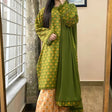 Khaadi - Summer 3PC Lawn Digital Print Dress - HC1153