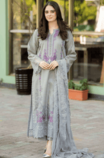 Mushaq - Winter 3PC Dhanak Embroidered Suit - HC3366