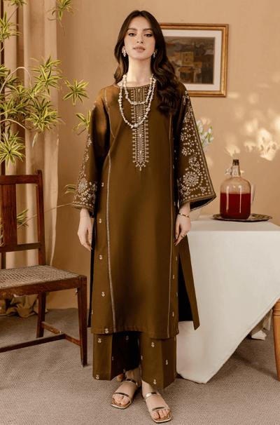 Batik - Winter 2PC Dhanak Embroidered Suit - HC3373