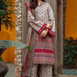 Charizma - Winter 3PC Karandi Digital Print Dress - HC3390