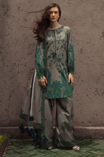 Charizma - Winter 3PC Karandi Digital Print Dress - HC3394