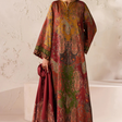 Baroque - Winter 3PC Karandi Digital Print Dress - HC33405