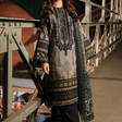 Asim Jofa - Winter 3PC Karandi Digital Print Dress - HC33410