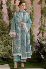 Sobia Nazir - Summer 3PC Lawn ChickenKari Embroidered Suit - HC1113