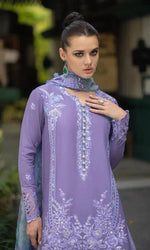 HC978 - Mushaq - 3PC Chickan Kari Embroidered Lawn Suit