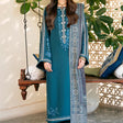 izel - Winter 3PC Dhanak Embroidered Suit - HC33104
