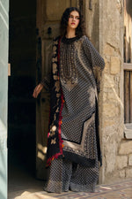 Charizma - Winter 3PC Karandi Digital Print Dress - HC33138