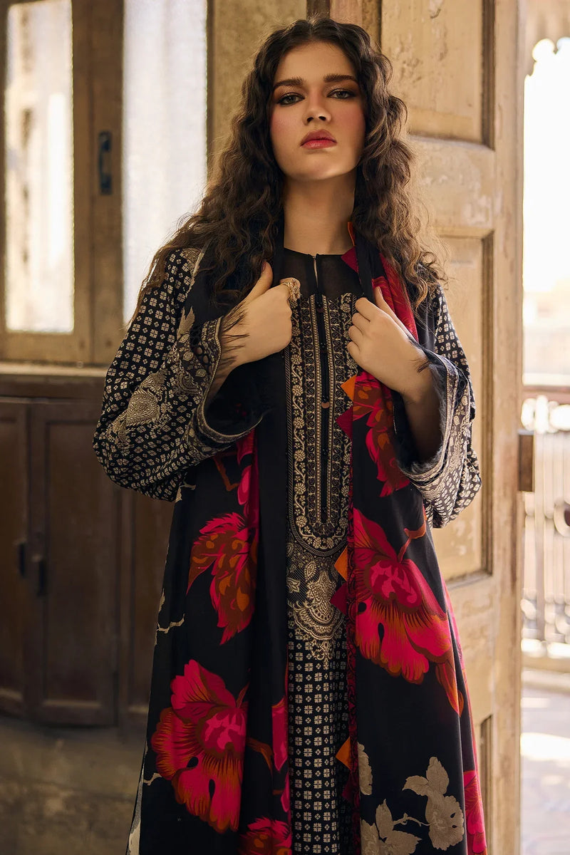 Charizma - Winter 3PC Karandi Digital Print Dress - HC33138