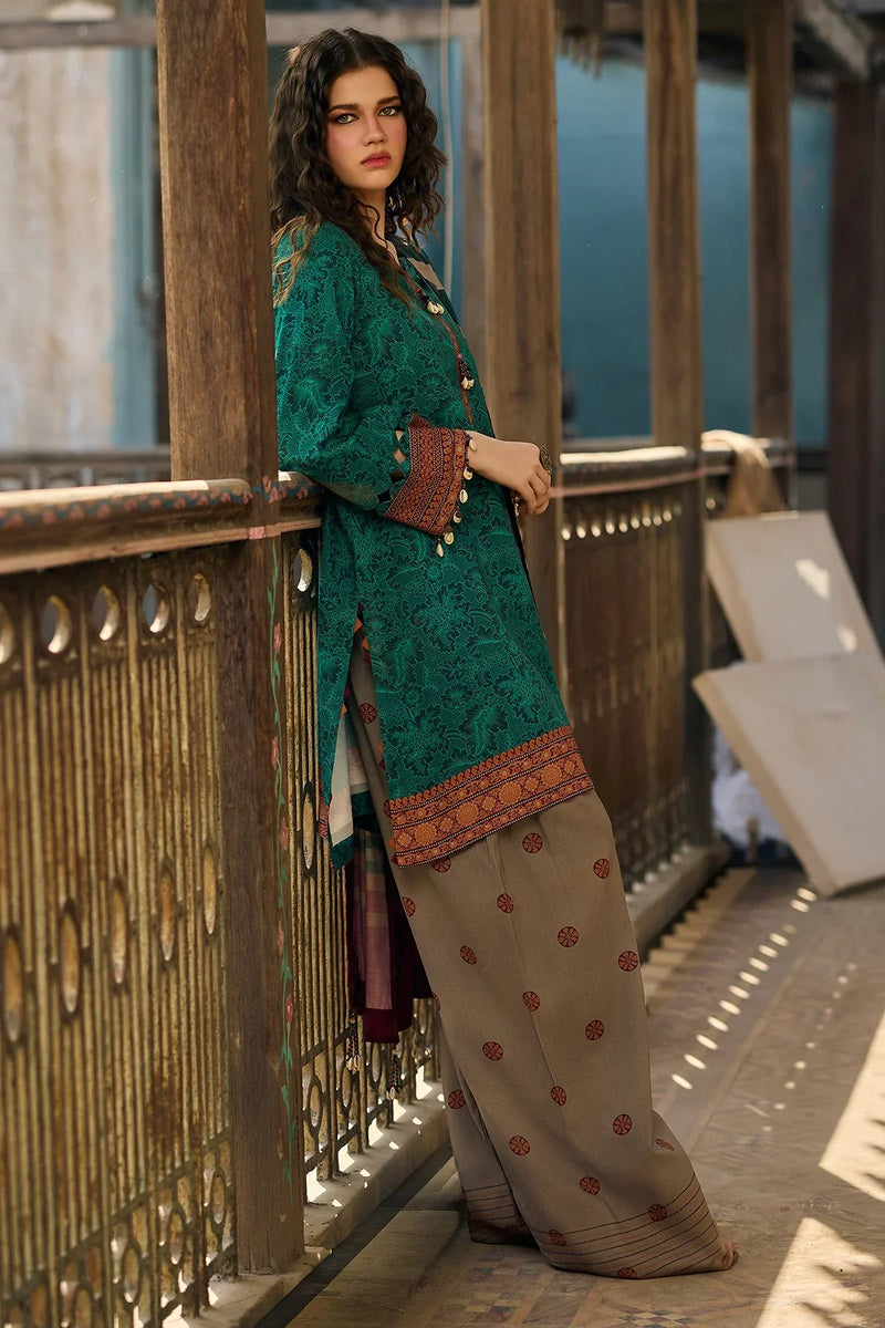 Charizma - Winter 3PC Karandi Digital Print Dress -HC33137