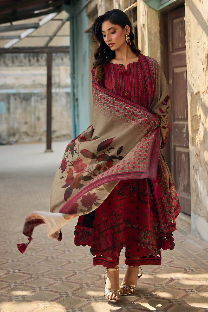 Charizma - Winter 3PC Karandi Digital Print Dress -HC33135