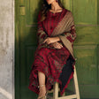 Charizma - Winter 3PC Karandi Digital Print Dress -HC33135