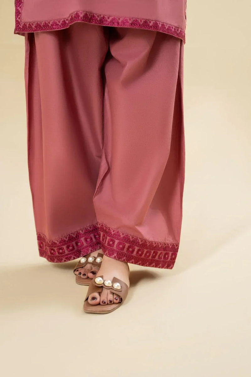 Lazuli - Winter 2PC Dhanak Embroidered Suit - HC3371