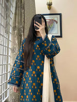 Khaadi - Summer 3PC Lawn Digital Print Dress - HC1152