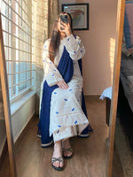 Khaadi - Summer 3PC Lawn Digital Print Dress - HC1148