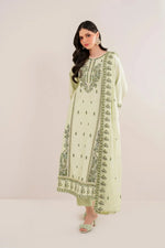 Florent - Winter 3PC Dhanak Embroidered Suit - HC3386