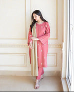 HC611-WINTER 3PC Dhanak suit with Dhanak Shawll