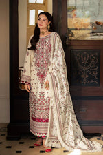 Asim Jofa - Winter 3PC Dhanak Embroidered Suit -HC3306