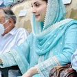 HC221-Maryam Nawaz Lawn MN-756 – 3Pcs Embroidered Lawn