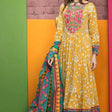 Khaadi - Summer 3PC Lawn Digital Print Dress - HC1156
