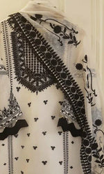 HC632-Agha Noor -WINTER 3PC Lawn Heavy Embroidered Shirt With Embroidered Bamber Dupatta