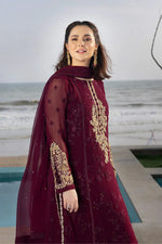 AZURE - Summer 3PC Lawn Embroidered Suit- HC1114